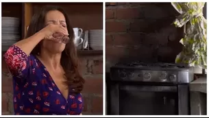 Charo enfureció por su cocina quemada por Pepe y Tito. Fuente: AméricaTV