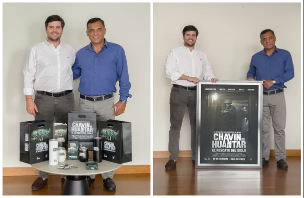 Diego de León, director de la cinta; y Carlos Maguiña, dueño de Producciones Colibrí / Instagram Diego de León, director de la cinta; y Carlos Maguiña, dueño de Producciones Colibrí / Instagram