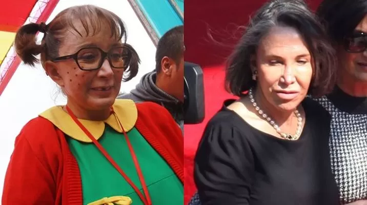 Florinda Meza y 'la Chikindrina' Foto. El Comercio Florinda Meza y 'la Chikindrina' Foto. El Comercio