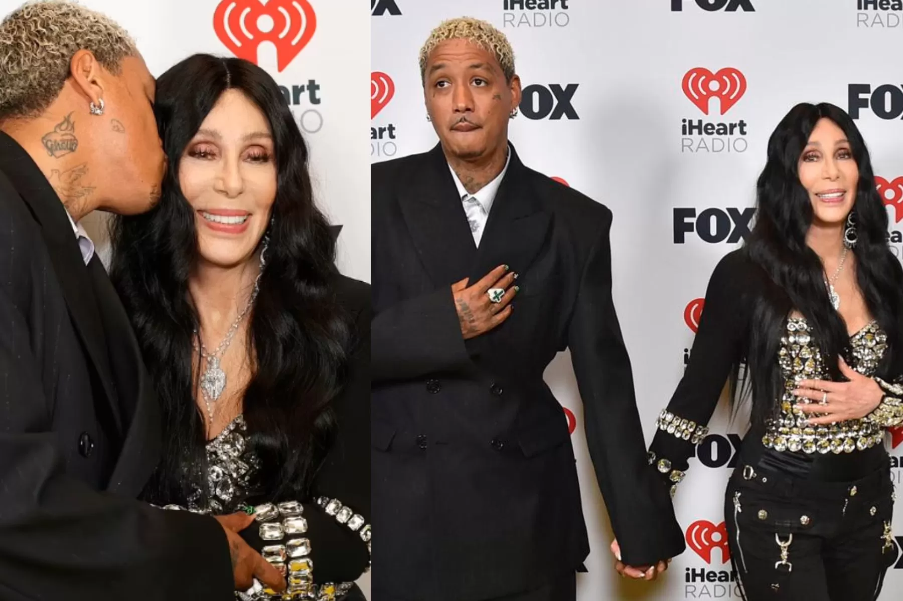 Cher y Alexander Edwards en iHeart Radio Awards | Imagen: Difusión