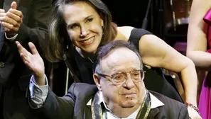 Chespirito y Florinda Meza