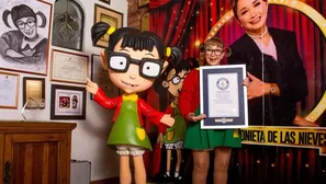 "La Chilindrina" es reconocida con el premio Guinness. Fuente: EFE