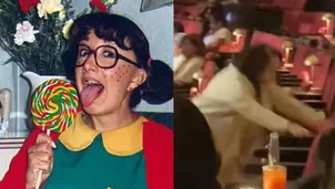 La Chilindrina sufrió aparatosa caída en el teatro / X / Instagram