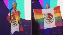 La polémica de Christian Chávez por alterar la bandera mexicana / Instagram