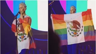 La polémica de Christian Chávez por alterar la bandera mexicana / Instagram