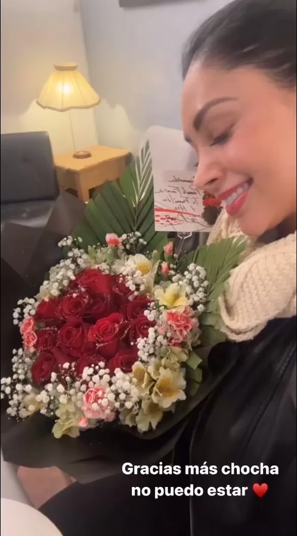 Pamela Franco fue condecorada en Huamachuco/Foto: Instagram