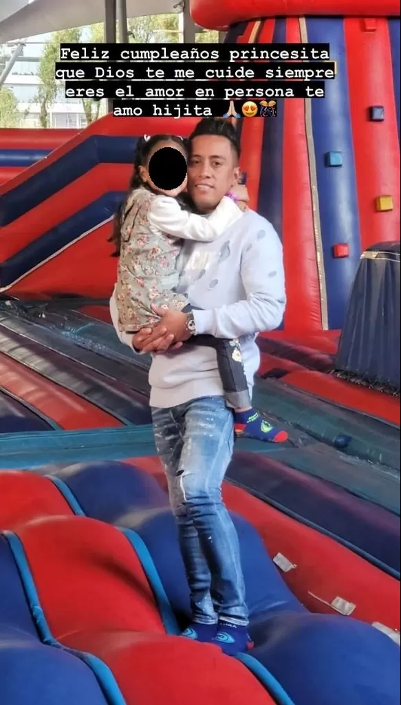 Christian Cueva envió un tierno mensaje a su hija en su cumpleaños/Foto: Instagram 