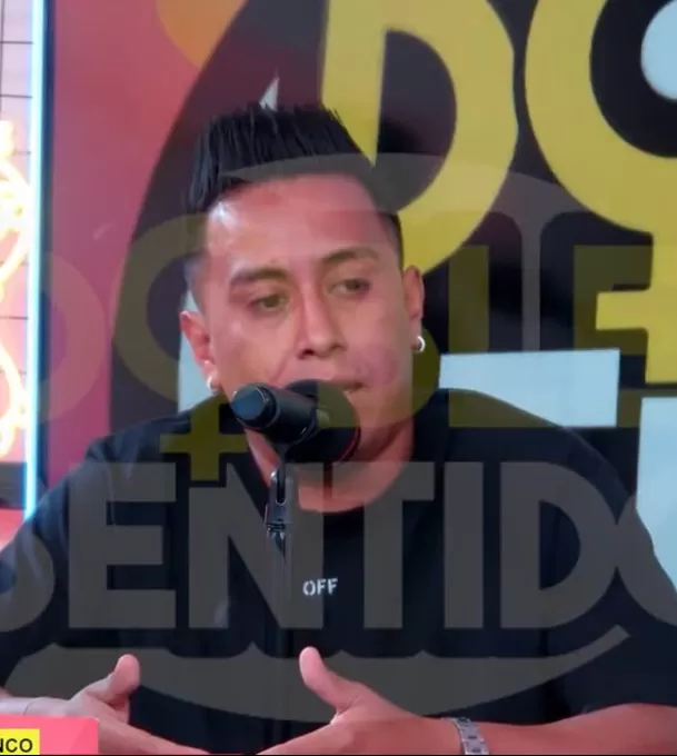 Christian Cueva explicó sus fuertes palabras hacia la hija de Pamela López. Foto: Captura