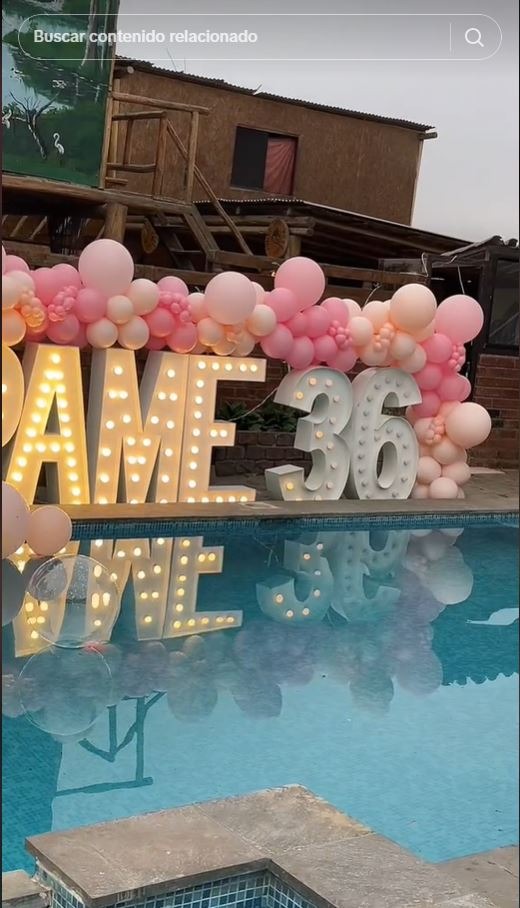 Pamela Franco festejó su cumpleaños con una gran y costosa fiesta en Pachacamac/Foto: Instagram
