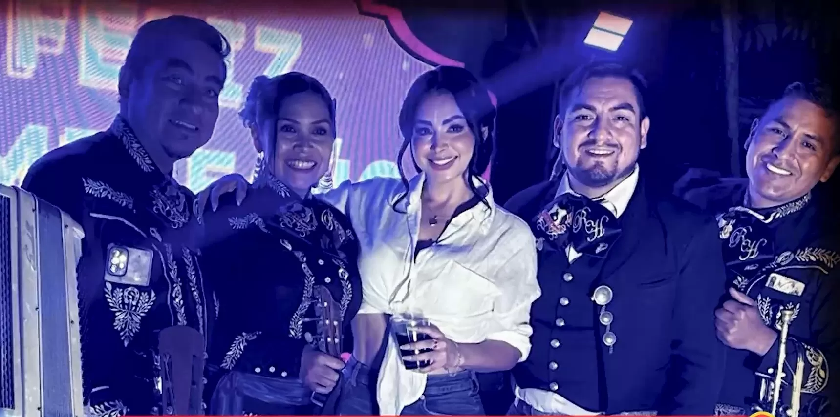 La fiesta de cumpleaños de Pamela Franco tuvo la presencia de maraichis/Foto: Instagram