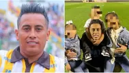 Christian Cueva reapareció junto a sus tres hijos