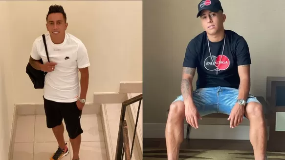 Christian Cueva reapareció de rodillas ante la tumba de su abuelo Jorge Bravo/Fotos: Instagram