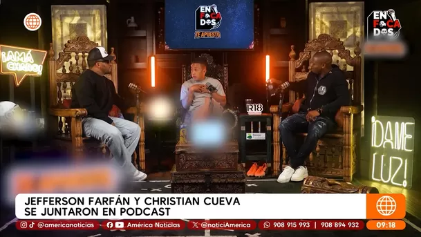 Christian Cueva expresó sus mejores deseos para Pamela López / Enfocados 