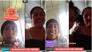 Christian Cueva sorprendió a mamá e hijos en Cajamarca durante transmisión en TikTok