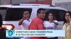 Christian Cueva también pasa a la fila de los casados 