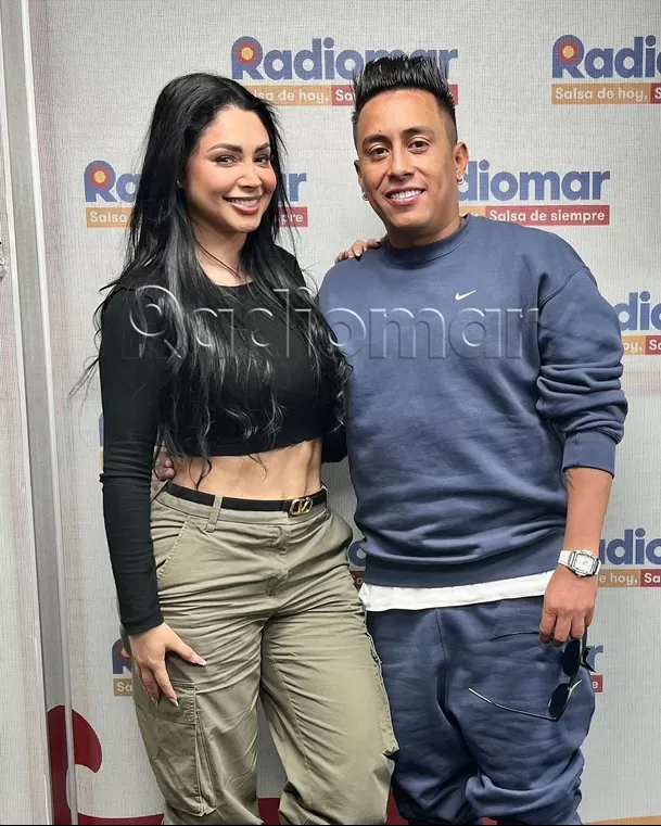 Pamela Franco y Christian Cueva promocionan su tema musical 'Cervecero' / Radiomar Pamela Franco y Christian Cueva promocionan su tema musical 'Cervecero' / Radiomar