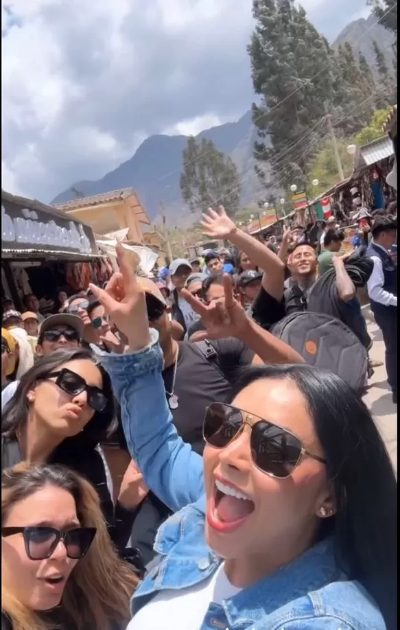 Pamela Franco ya se encuentra en Cusco/Foto: Instagram 