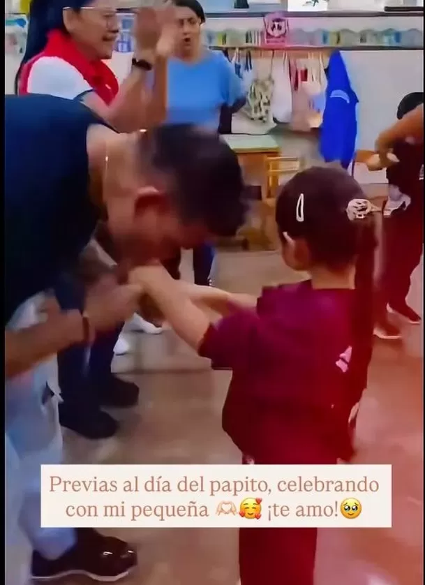 El cantante compartió un tierno video junto a la menor que tiene con Pamela Franco y le dedicó un cariñoso mensaje en la antesala del Día del Padre Video: Instagram @chrisdominguezof El cantante compartió un tierno video junto a la menor que tiene con Pamela Franco y le dedicó un cariñoso mensaje en la antesala del Día del Padre Video: Instagram @chrisdominguezof