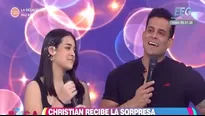 El cantante fue sorprendido por su hija Camila 