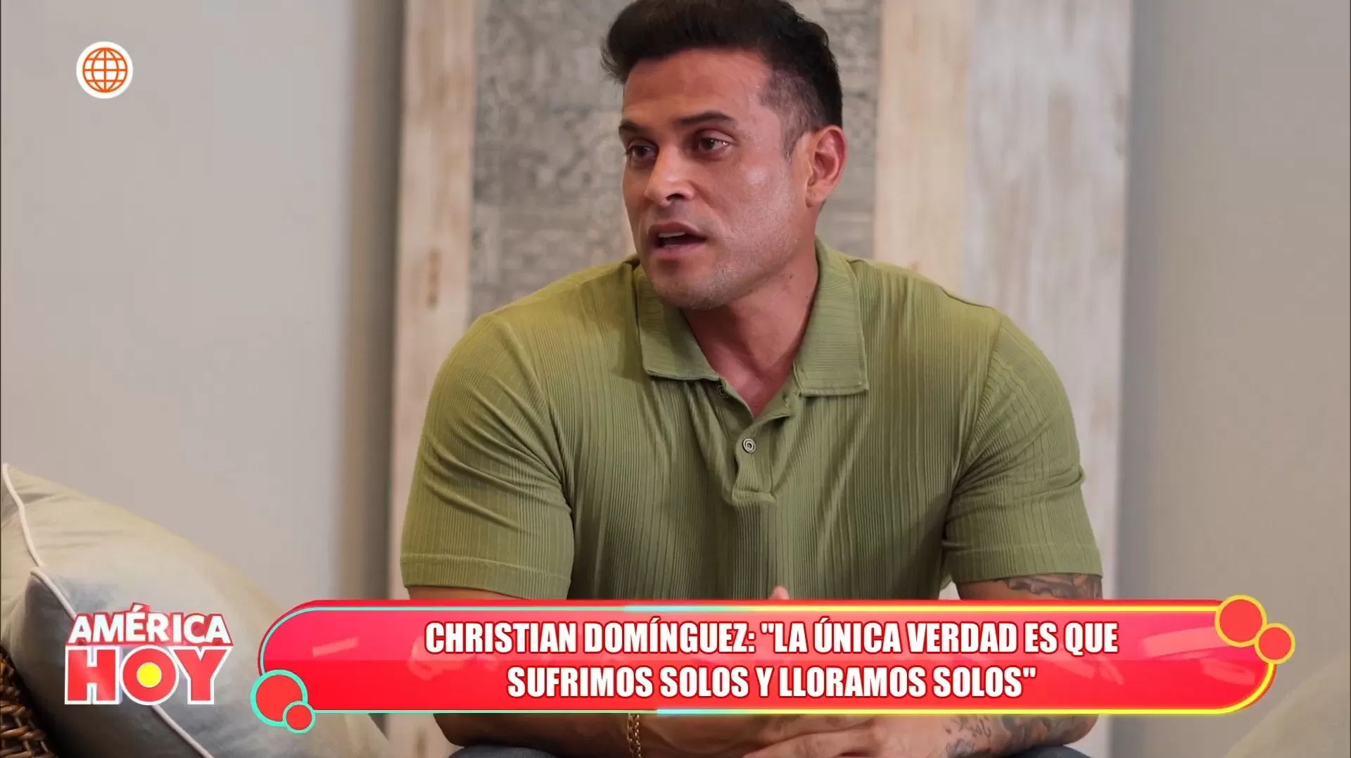 Christian Domínguez confirmó que vio su ampay con Pamela Franco / América Hoy