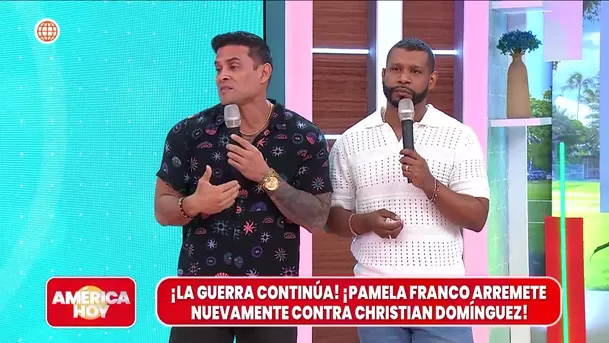 Christian Domínguez regresó a América Hoy después de dos años / Captura