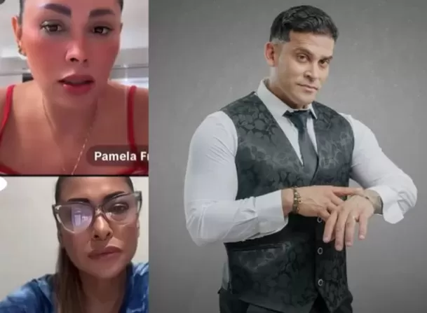 Pamela Franco y Melanie Martínez arremetieron contra su ex Christian Domínguez durante una transmisión en vivo / Captura / Instagram