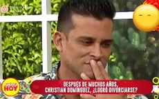 Christian Domínguez: ¿Después de muchos años el cantante logró divorciarse? - Noticias de christian-chavez