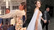 Christian Domínguez y Karla Tarazona dejan Perú tras boda civil
