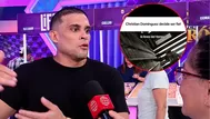 Christian Domínguez reacciona por “alterar la línea de tiempo”