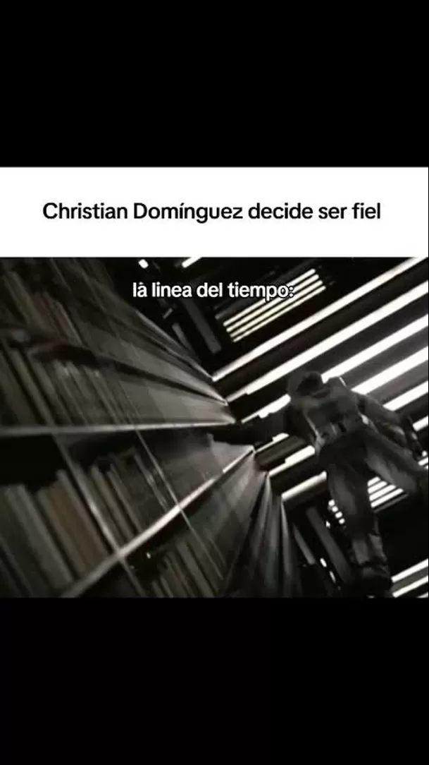 Los memes por el cambio de Christian Domínguez / TikTok Los memes por el cambio de Christian Domínguez / TikTok