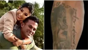 Christian Domínguez se borró tatuaje de su ex Pamela Franco. Fuente: Instagram