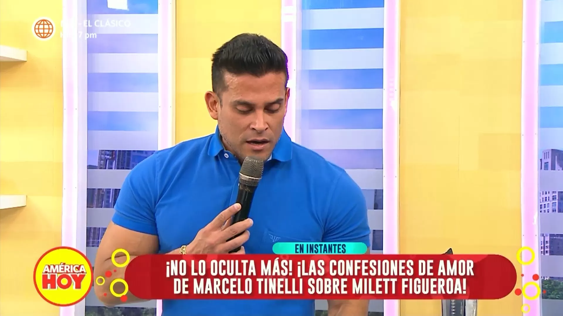 Christian Domínguez lamentó lo ocurrido con el menor hijo de su compañera de 'América Hoy'