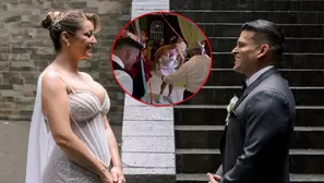 La pareja ofreció una gran fiesta en un local recreativo en Huaral / América Espectáculos 
