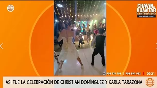 Valentino, el hijo de Karla Tarazona y Christian Domínguez, se robó el show / América Espectáculos Valentino, el hijo de Karla Tarazona y Christian Domínguez, se robó el show / América Espectáculos