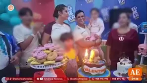 Christian Domínguez y Karla Tarazona compartieron cada detalle de la celebración 