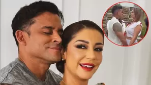 Christian Domínguez y Karla Tarazona tienen boda espiritual / América Espectáculos  / IG: @latarazona