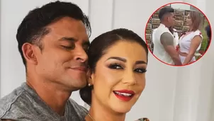 Christian Domínguez y Karla Tarazona tienen boda espiritual / América Espectáculos  / IG: @latarazona