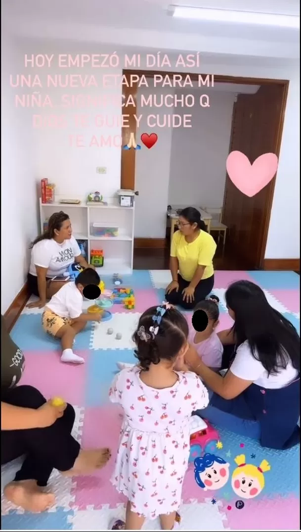 Mensaje de Pamela Franco por el primer dpia de clases de su hija/Foto: Instagram