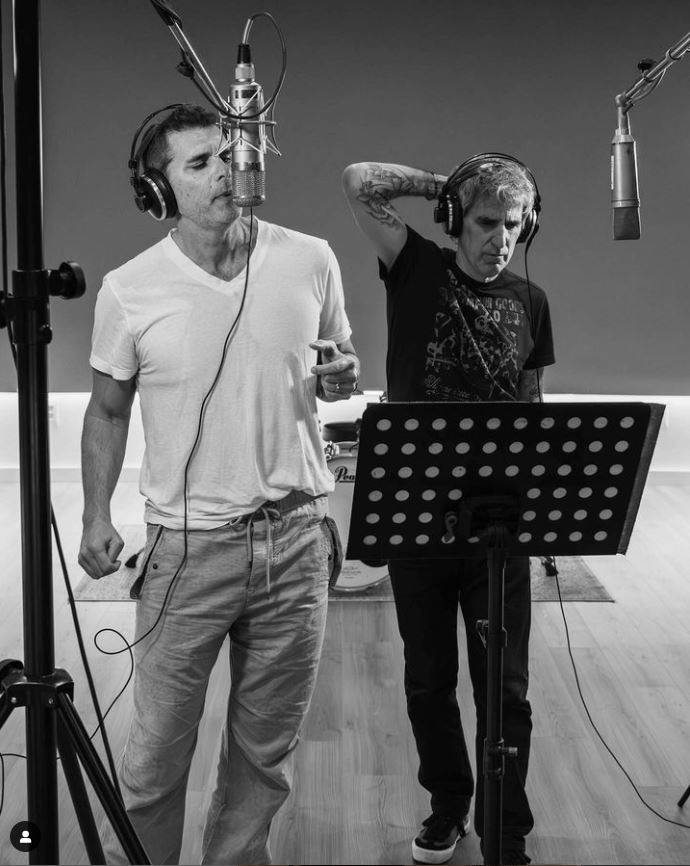 Christian Meier y Mikel Erentxun relanzaron juntos el tema 'Deja Vu'/Foto: Instagram