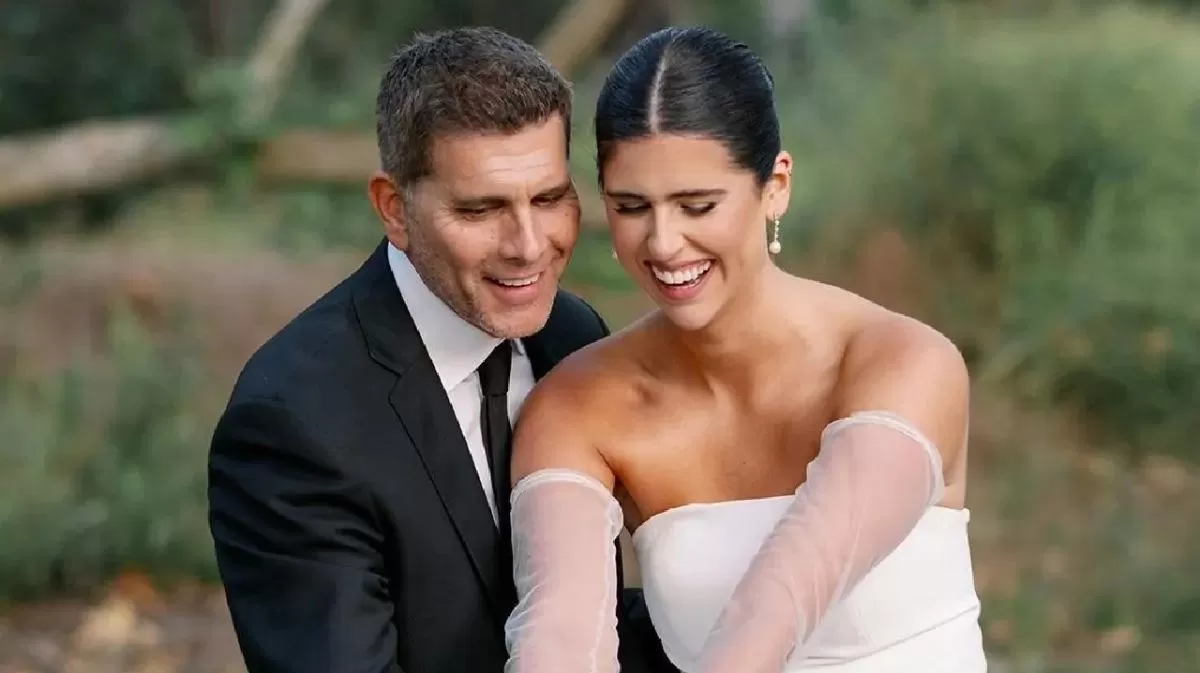 Boda de Christian Meier y Andrea Bosio / Foto: ¡Hola!