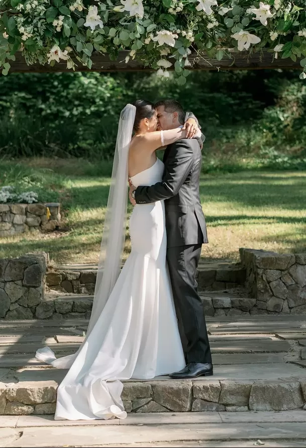 Boda de Christian Meier y Andrea Bosio / Foto: ¡Hola!