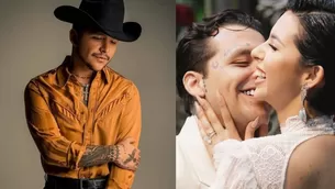 Christian Nodal canceló su presentación en Argentina¿Qué tiene que ver su esposa Ángela Aguilar?/Fotos: Instagram