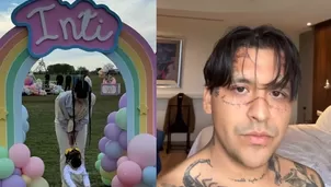 Christian Nodal desató su furia contra las personas que lo critican por no referirse a su hija Inti /Fotos y video: Instagram