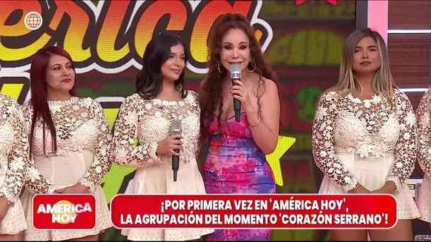 Cielo Fernández en 'América Hoy'. Foto: América TV