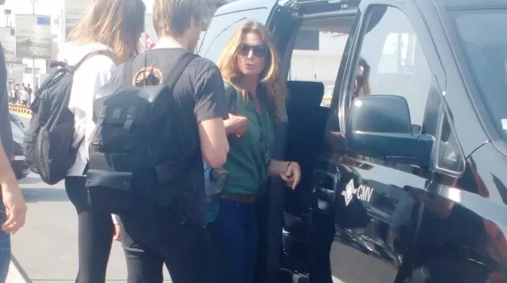 Cindy Crawford en Lima. Foto: difusión Cindy Crawford en Lima. Foto: difusión