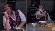 Claudio sufrió terrible caída tras embriagarse con helado