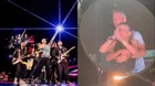 Coldplay expuso sin querer presunta infidelidad en pleno show