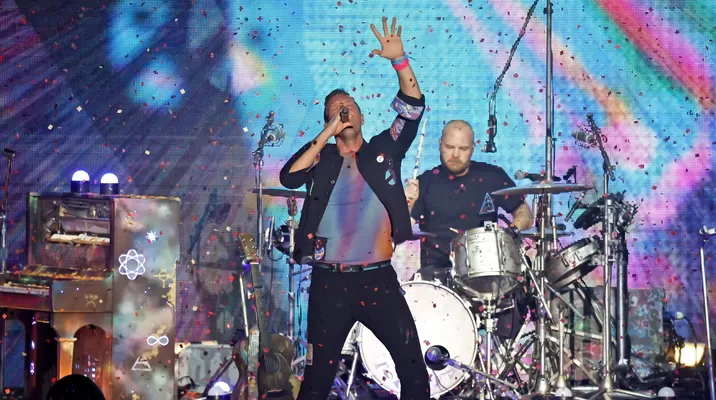 Coldplay. Foto: AFP Coldplay. Foto: AFP