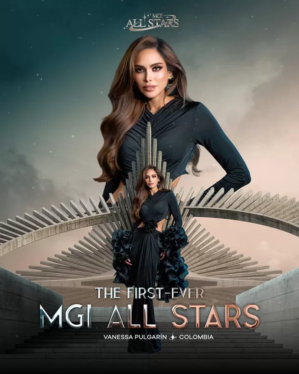 Vanessa Pulgarín en la primera modelo en convertirse en Miss Grand International All Stars 2026 / IG: @missgrandinternational 