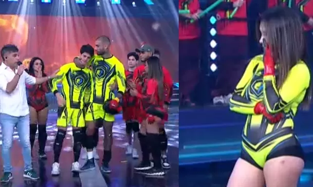 Rosángela Espinoza se aisló del grupo tras enfrentamiento con Jota. Foto: América TV Rosángela Espinoza se aisló del grupo tras enfrentamiento con Jota. Foto: América TV